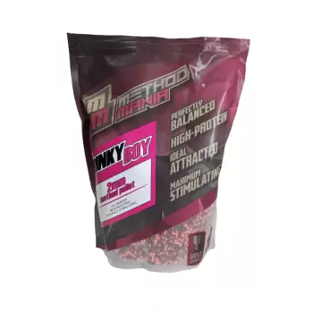 Pellet zanętowy Method Mania 900g 2mm - Pinky Boy